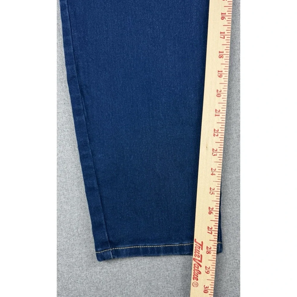 Hydraulic Women's Dark Wash Stretch Jeans Size 22W Plus Size Straight Leg
